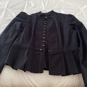 Masimo black long sleeve jacket‎ M